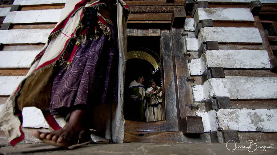 Marcher pour Genna : religion, églises, Lalibela, portraits, pèlerins, photo 4 d’Olivier Bourguet