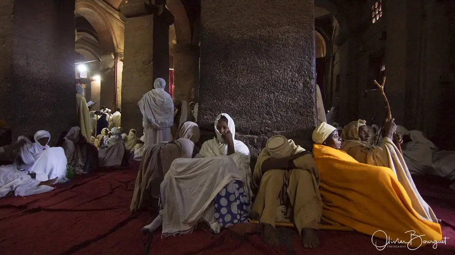Marcher pour Genna : religion, églises, Lalibela, portraits, photo 14 d’Olivier Bourguet