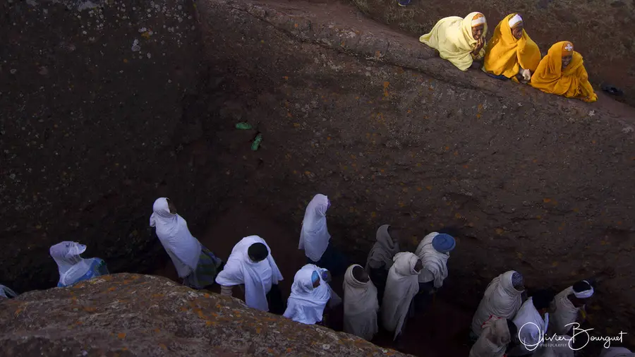 Marcher pour Genna : religion, églises, Lalibela, portraits, photo 16 d’Olivier Bourguet