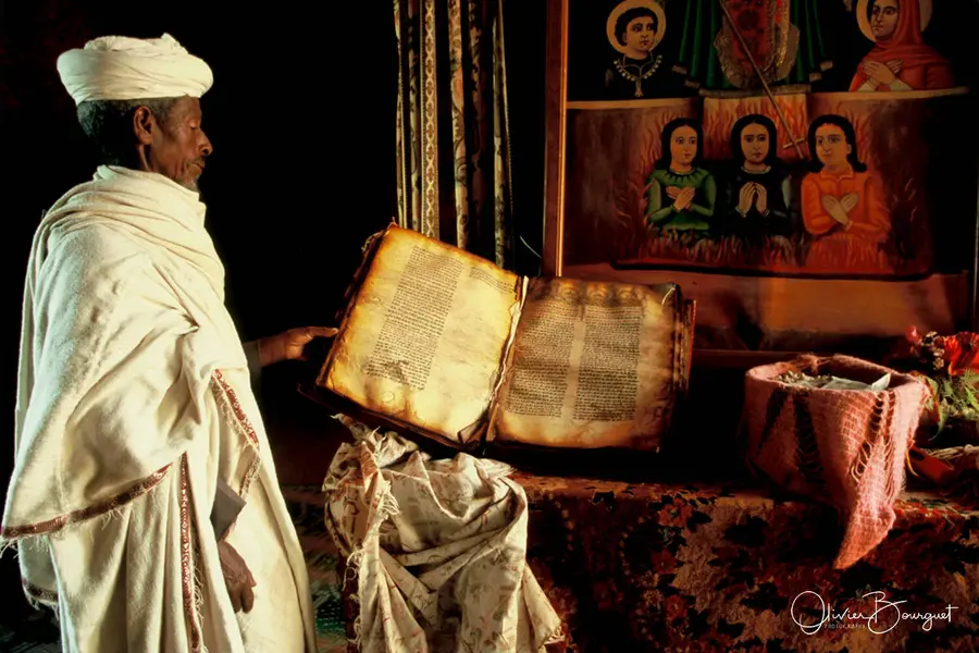 Éthiopie : éthiopie nord, lalibela, religion, portraits, photo 88 d’Olivier Bourguet
