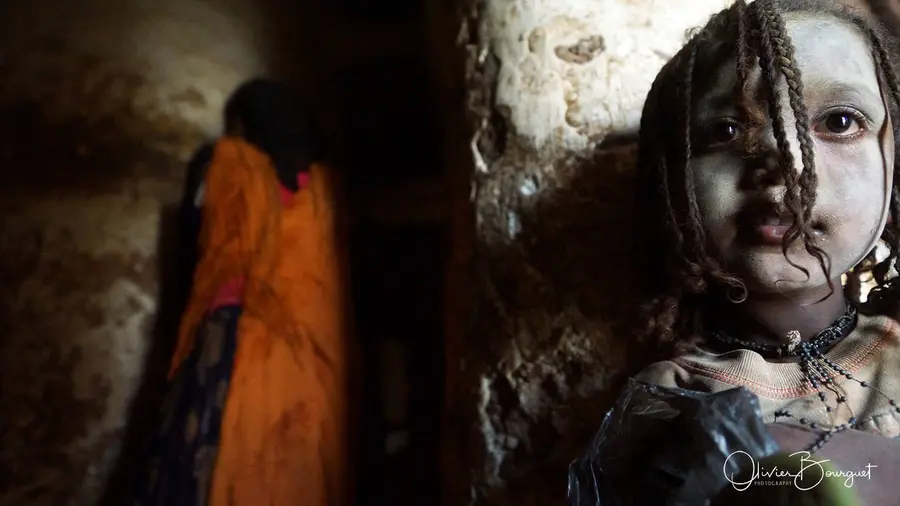 Avec les pèlerins de Sheikh Hussein : portraits, pèlerins, religion, enfants, photo 34 d’Olivier Bourguet