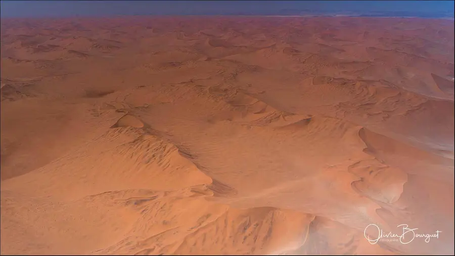 Namibie : desert, paysages, vu du ciel, dunes, photo 12 d’Olivier Bourguet