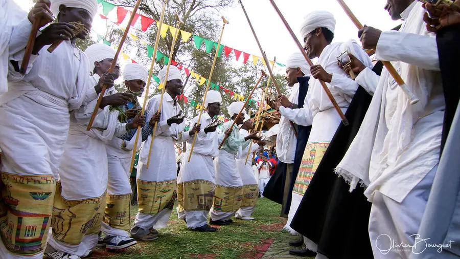 Éthiopie : éthiopie nord, religion, gondar, éthiopie nord, religion, lalibela, fêtes religieuses, portraits, portraits, photo 188 d’Olivier Bourguet