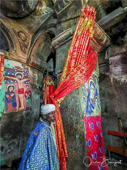 Éthiopie : éthiopie nord, lalibela, portraits, religion, photos prises au smartphone, photo 60 d’Olivier Bourguet