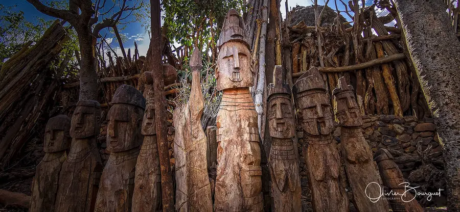 Éthiopie : éthiopie sud, Konso, traditions, photos prises au smartphone, photo 47 d’Olivier Bourguet