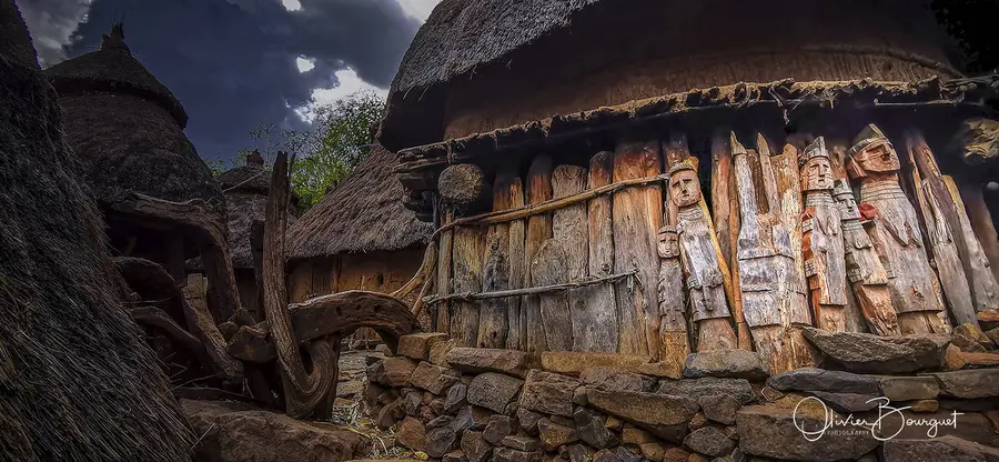 Éthiopie : éthiopie sud, Konso, traditions, photos prises au smartphone, photo 46 d’Olivier Bourguet