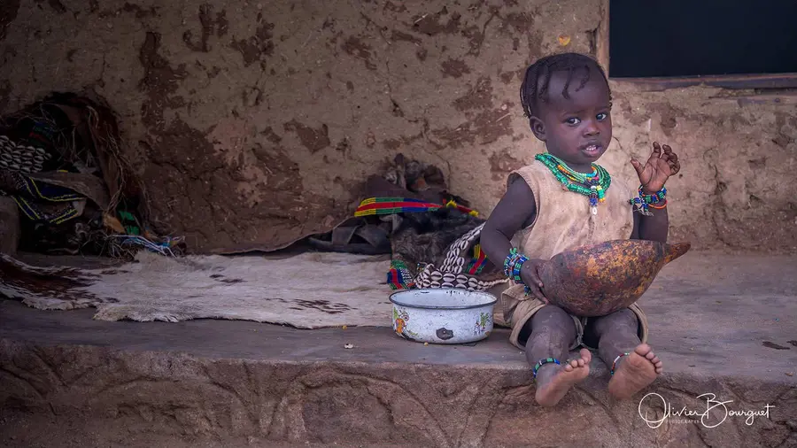Éthiopie sud, voyage trek : éthiopie sud, omo valley, portrait, enfant, photo 32 d’Olivier Bourguet