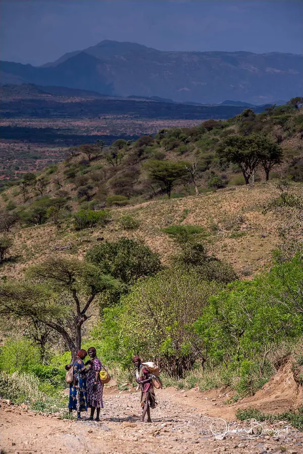 Éthiopie sud, voyage trek : éthiopie sud, omo valley, paysage, portrait, photo 37 d’Olivier Bourguet