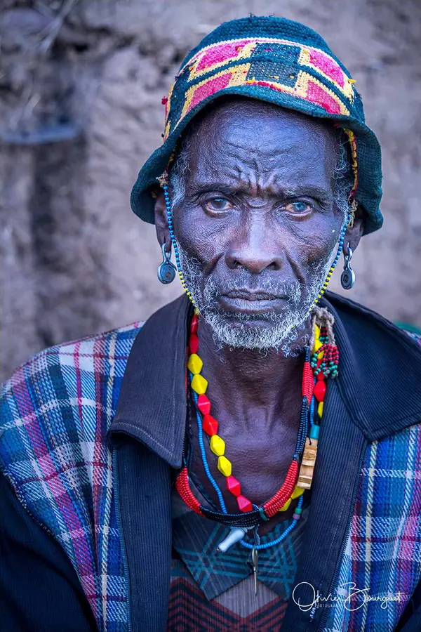Best of : éthiopie, vallée de l'Omo, portraits, verticales, photo 116 d’Olivier Bourguet