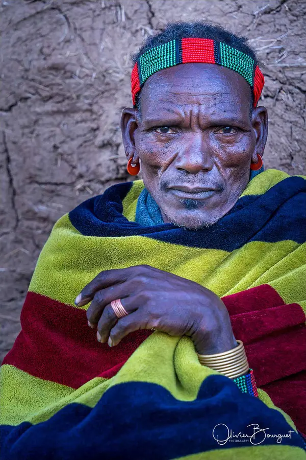 Best of : éthiopie, vallée de l'Omo, portraits, verticales, photo 117 d’Olivier Bourguet