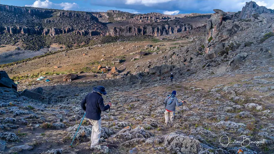 Éthiopie sud, voyage trek : éthiopie sud, montagnes du balé, paysage, trekkeurs, photo 63 d’Olivier Bourguet