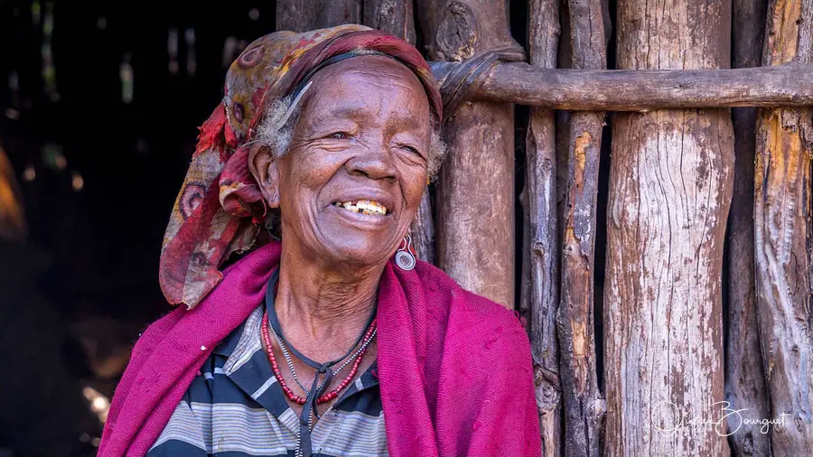 Éthiopie sud, voyage trek : éthiopie sud, konso, portrait, photo 9 d’Olivier Bourguet