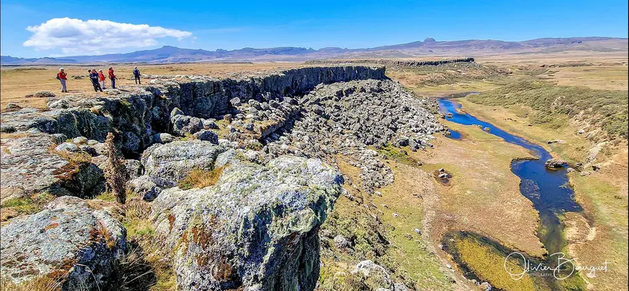 Éthiopie sud, voyage d'auteur décembre 2024 : photos au smartphone, paysages, trekkeurs, montagnes du Balé, photo 121 d’Olivier Bourguet