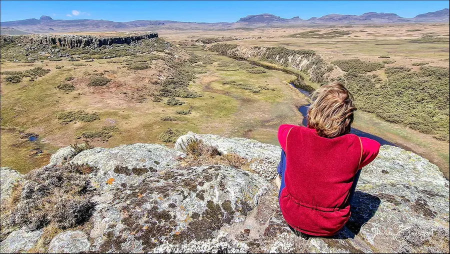 Éthiopie sud, voyage d'auteur décembre 2024 : photos au smartphone, paysages, trekkeurs, montagnes du Balé, photo 122 d’Olivier Bourguet