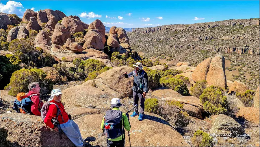 Éthiopie sud, voyage d'auteur décembre 2024 : photos au smartphone, paysages, trekkeurs, montagnes du Balé, photo 135 d’Olivier Bourguet