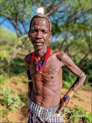 Éthiopie sud, voyage d'auteur décembre 2024 : photos au smartphone, Vallée de l'Omo, portrait, photo 23 d’Olivier Bourguet