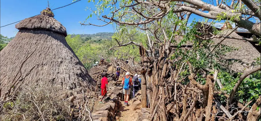 Éthiopie sud, voyage d'auteur décembre 2024 : photos au smartphone, paysages, trekkeurs, Konso, photo 64 d’Olivier Bourguet
