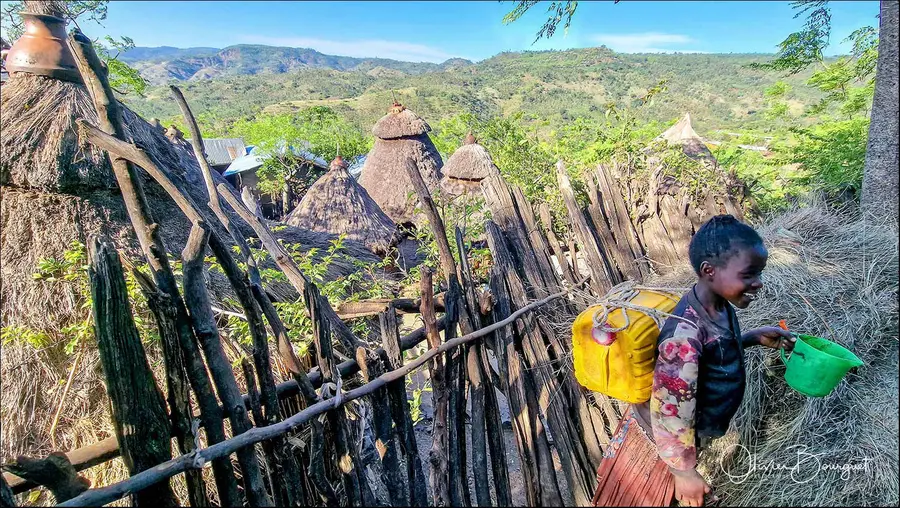 Éthiopie sud, voyage d'auteur décembre 2024 : photos au smartphone, paysages, Konso, photo 77 d’Olivier Bourguet