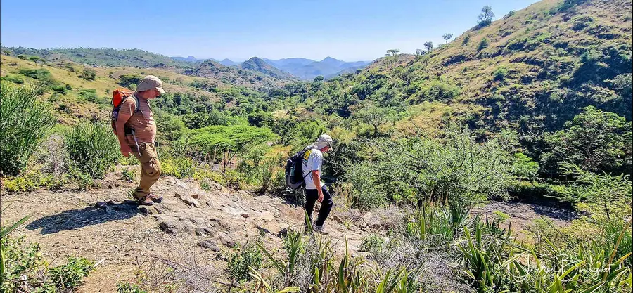 Éthiopie sud, voyage d'auteur décembre 2024 : photos au smartphone, paysages, trekkeurs, Konso, photo 81 d’Olivier Bourguet