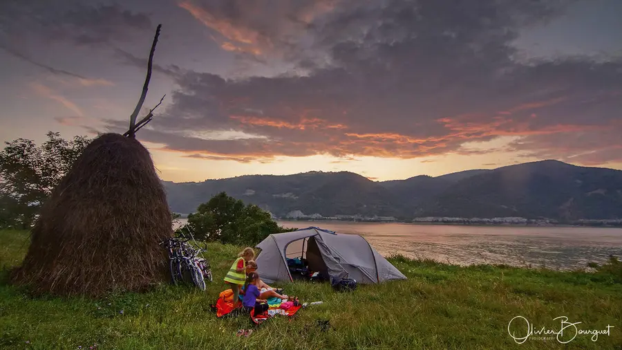 EuroVélo 6 : serbie, vélo, famille, camping, danube, paysages, photo 12 d’Olivier Bourguet