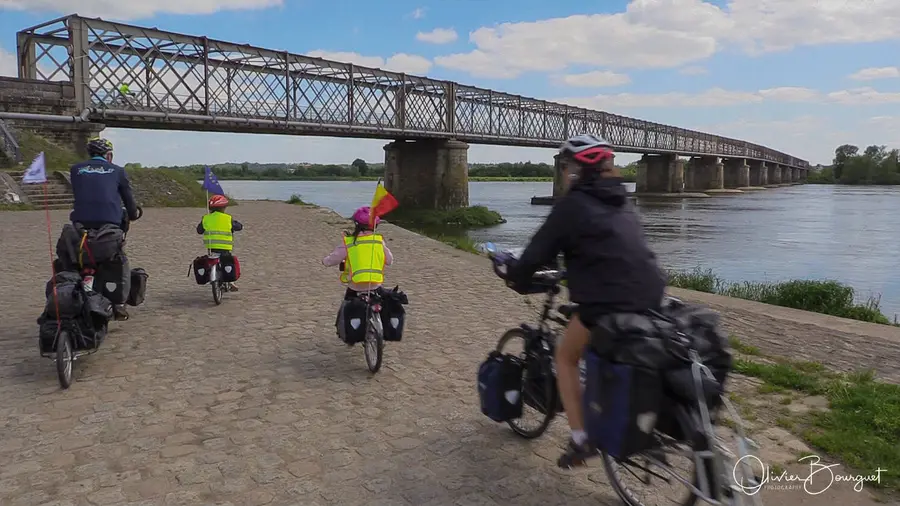 EuroVélo 6 : france, enfants, vélo, Loire, photo 14 d’Olivier Bourguet