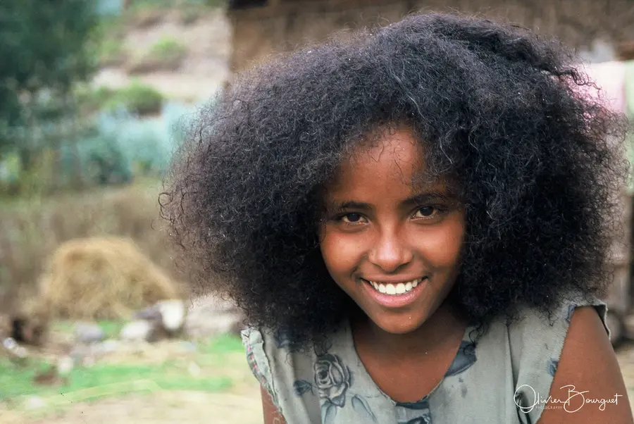 Vél'Horizons Afrique : enfants, Ethiopie, portraits, photo 34 d’Olivier Bourguet