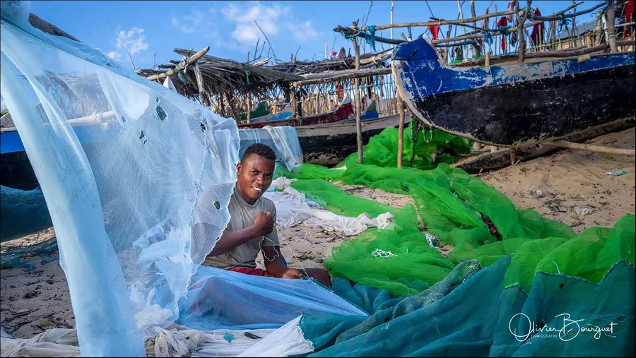 Madagascar sud & ouest : sud, Vezo, portraits, photo 156 d’Olivier Bourguet