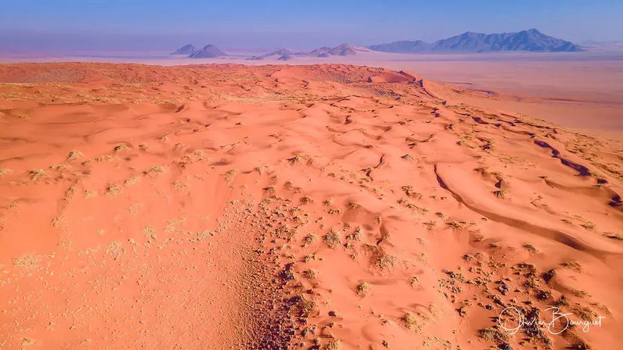 Namibie : desert, paysages, vu du ciel, dunes, photo 40 d’Olivier Bourguet