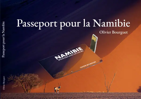Le livre Namibie et la clé USB du film