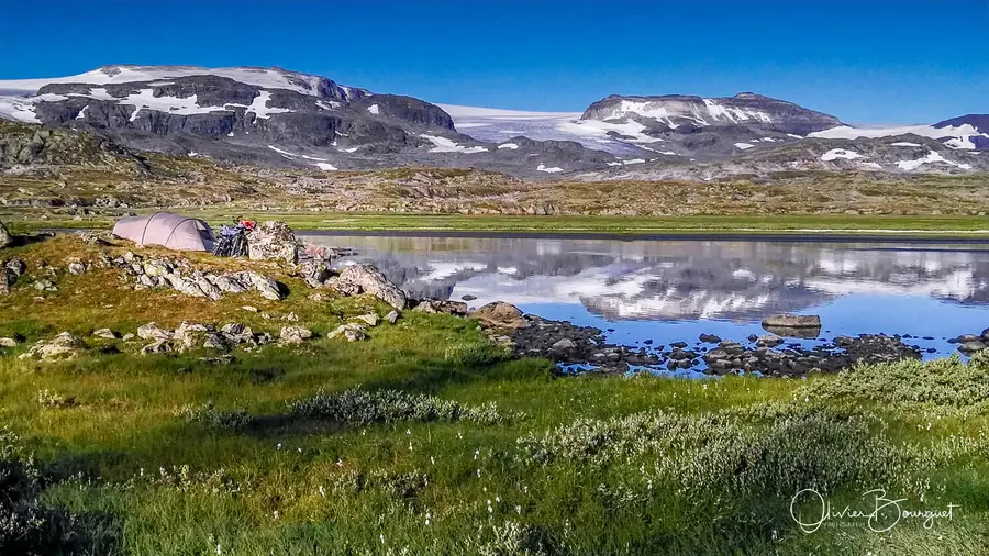 Scandinavie : norvège, paysages, montagnes, glaciers, lacs, camping, photo 12 d’Olivier Bourguet