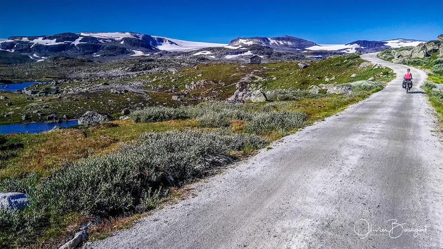 Scandinavie : norvège, paysages, montagnes, glaciers, vélo, photo 13 d’Olivier Bourguet