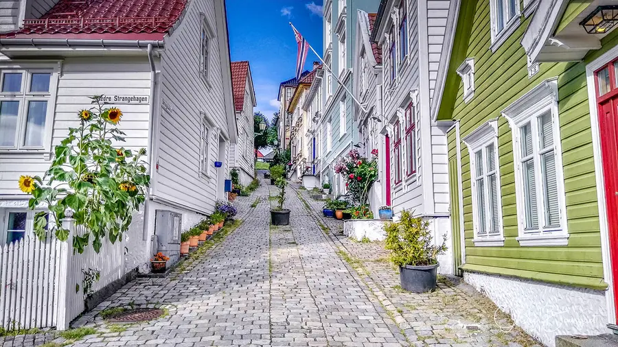 Scandinavie : norvège, villes, Bergen, photos au smartphone, photo 18 d’Olivier Bourguet