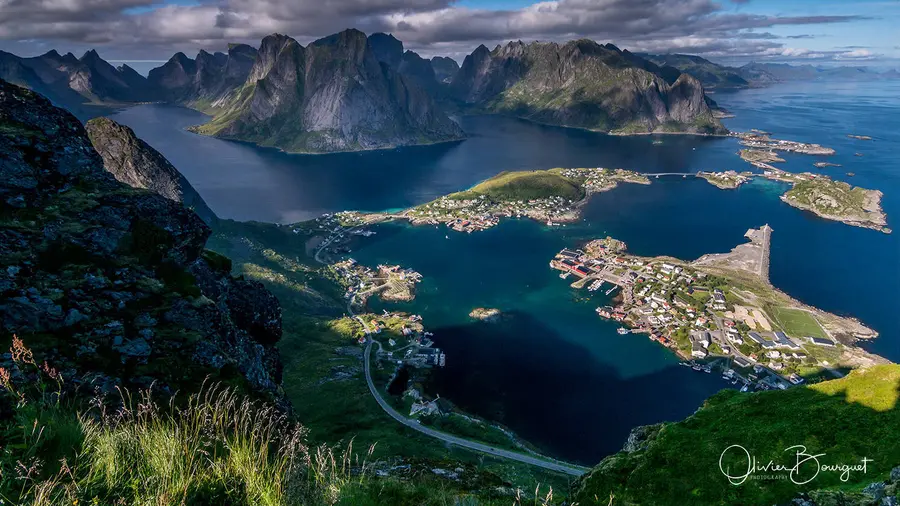 Scandinavie : norvège, paysages, îles Lofoten, montagnes, villages, photo 39 d’Olivier Bourguet