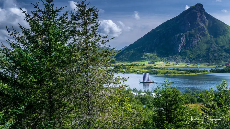 Scandinavie : norvège, paysages, îles Lofoten, bateau, vikings, photo 59 d’Olivier Bourguet