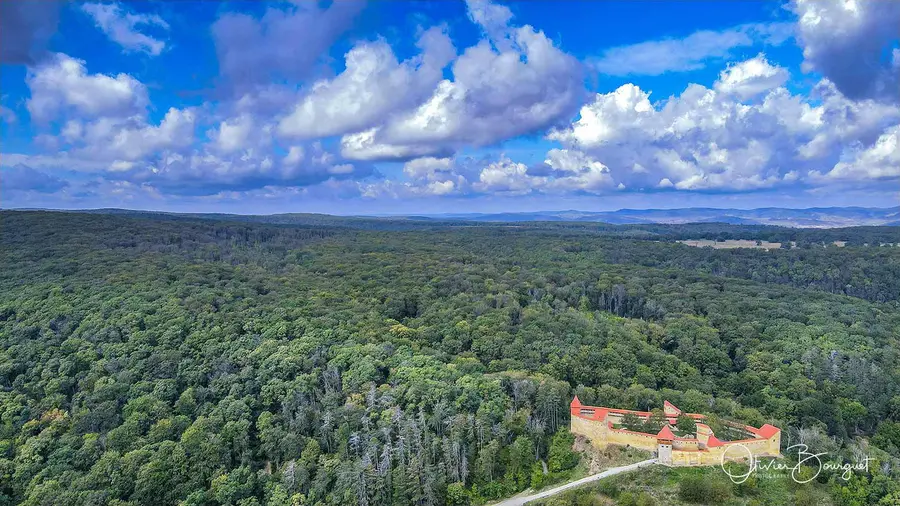 Roumanie : paysages, drone images, châteaux, 2025 - septembre - terres oubliées, photo 91 d’Olivier Bourguet